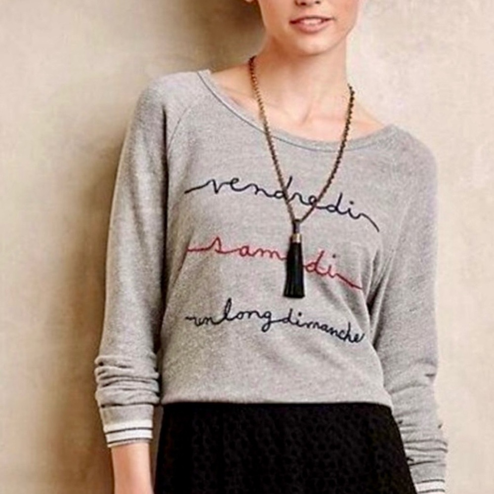 [Anthro • T.la] sweatshirt